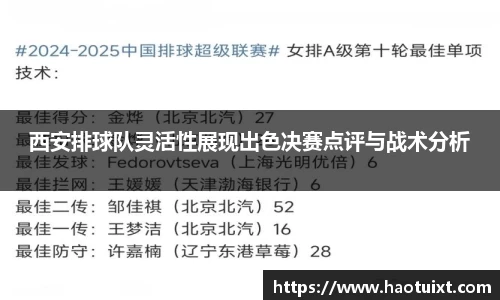 西安排球队灵活性展现出色决赛点评与战术分析